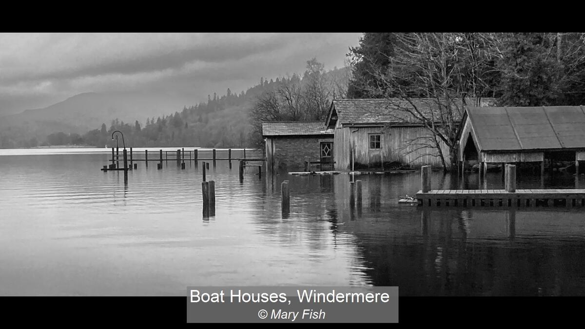 Boat houses, Windermere